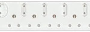 Ele 10 Way Multiplug High Surge Protection 5x16 Amp 5x5 Amp