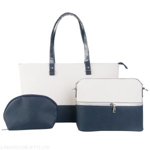 Kenton Ladies  Blue And Cream Laptop Bag  For  15.6" Laptop 39x29x13