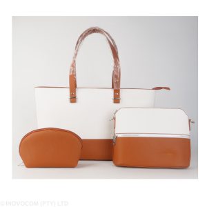 Kenton Ladies  Brown And Cream Laptop Bag  For  15.6" Laptop 39x29x13