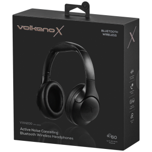 VolkanoX VXH200 Bluetooth Headphones with ANC ? Black
