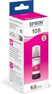 Epson 108 Ecotank Magenta Ink Bottle