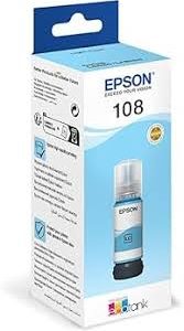 Epson 108 Ecotank Light Cyan Ink Bottle