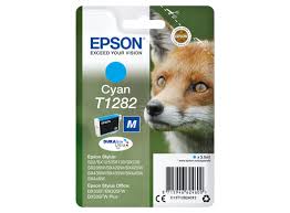 Epson T1281 Fox Durabite Ultra Single Cyan Ink