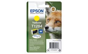 Epson T1281 Fox Durabite Ultra Single Yellow Ink