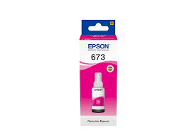 Epson T6733 Magenta Ink Bottle 70ml For L800