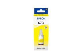 Epson T6734 Yellow Ink Bottle 70ml For L800
