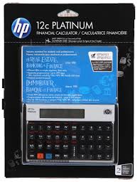 HP 12c Platinum Financial Calculator