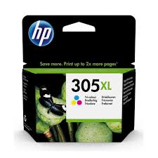 HP 305xl Tri:colour Ink Cartridge