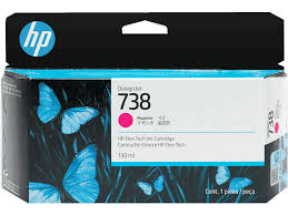 HP 738 130ml Original Magenta Designjet Cartridge