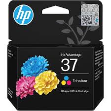 HP 37 Original Tri-Color Ultra Ink Advantage Cartridge