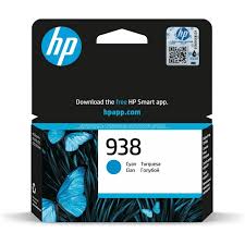 HP Blister 938 Original Cyan Ink Cartridge
