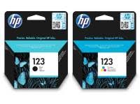 HP Blister 123 Original Black & Tri-colour Pack