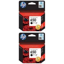 HP Blister 650 Original Black Dual Pack