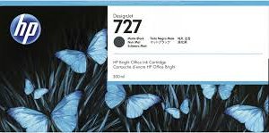 HP 727 300ml Original Matte Black Ink Cartridge