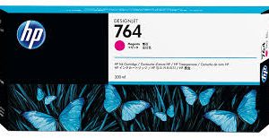 HP 764 300ml Original Magenta Ink Cartridge For Dj3500