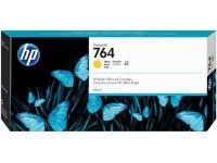 HP 764 300ml Original Yellow Ink Cartridge For Dj3500