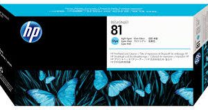 HP 81 Original Light Cyan Printhead