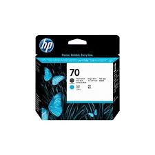 HP 70 Original Black And Original Cyan Printhead