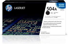 HP 504a Original Black Laserjet Toner Cartridge