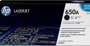 HP 650a Original Black Laserjet Toner Cartridge