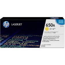 HP 650a Original Yellow Laserjet Toner Cartridge