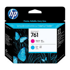 HP 761 Original Magenta And Original Cyan Printhead