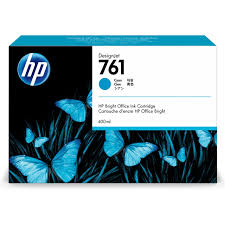 HP 761 400ml Original Cyan Ink Cartridge