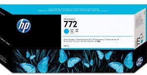 HP 772 300ml Original Cyan Designjet Ink Cartridge