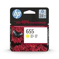 HP 655 Original Yellow Ink Advantage Cartridge