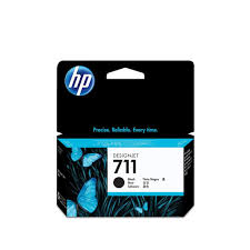 HP 711 38ml Original Black Ink Cartridge  Designjet T120 Series
