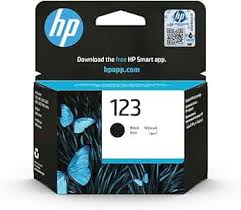 HP 123 Original Black Ink Cartridge