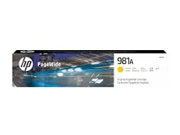HP 981a Pagewide Original Yellow Ink Cartridge