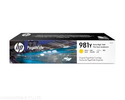 HP 981y Pagewide Original Yellow Ink Cartridge