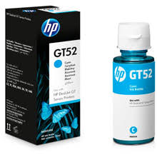 HP Gt52 Original Cyan Ink Bottle