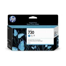HP 730 130ml Original Cyan Inkjet Cartridge For Dj T1700 T1700dr