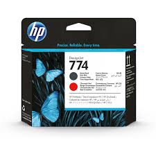 HP 774 Original Matte Black:chromatic Red Printhead For Designjet Z6