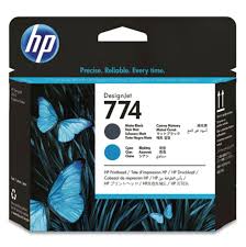 HP 774 Original Matte Black:cyan Printhead For Designjet Z6610 Serie