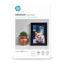 HP Advanced Glossy Photo Paper 10 x15 250gm 100 Sheets